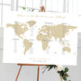 Where In The World Am I Sitting Map Table Plan, thumbnail 2 of 8