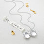 Personalised Secret Message Diamond Locket, thumbnail 2 of 8