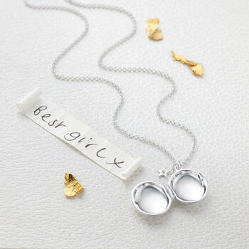 Personalised Secret Message Diamond Locket, 2 of 8