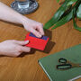 Simple Cardholder Premium Leather Diy Kit, thumbnail 5 of 6