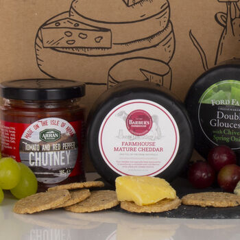The Cheese Lover's Gift Box Hamper, 2 of 3