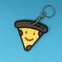 Kawaii Style Pizza Bag Charm, thumbnail 1 of 2