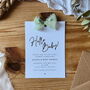 Personalised Baby Shower Party Invite, Hello Baby, thumbnail 2 of 3