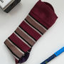 Crimson Peak Bamboo Men's Socks, thumbnail 2 of 4