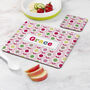 Personalised Girl's Patterned Placemat Set, thumbnail 7 of 12