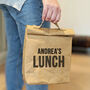 Personalised Sustainable Vegan Lunch Bag, thumbnail 4 of 9