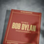 Bob Dylan Personalised Gift Music Legend Deluxe Tribute Book, thumbnail 4 of 10