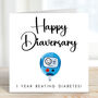 Happy Diaversary Diabetes Anniversary Card, thumbnail 1 of 2