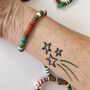 Christmas Disc Bead Bracelet, thumbnail 6 of 6
