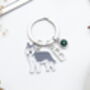 Husky Personalised Keyring Dog Owner Gift, thumbnail 4 of 7