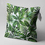 Soft Cushion Cover With Multi Tropical Leaves, thumbnail 3 of 7