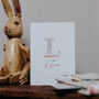 Letter Is For… Personalised Greeting Card, thumbnail 5 of 7