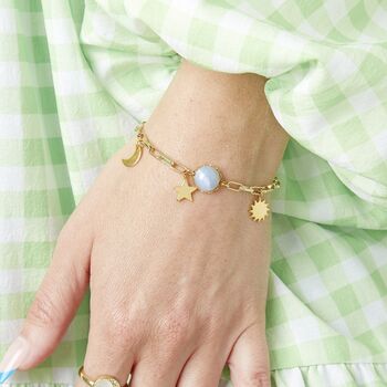 Ad Astra Personalised Planet Charm Bracelet, 2 of 8