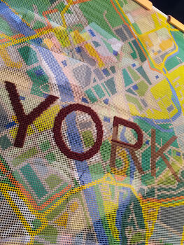 York City Map Tapestry Kit, 9 of 9