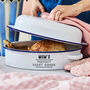 Personalised Mother's Day Enamel Roasting Dish With Lid, thumbnail 4 of 5