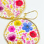 Large Statement Necklace With Colourful Flowers, thumbnail 6 of 12