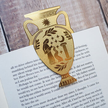 Greek Vase Brass Bookmark, 5 of 8