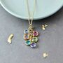 Family Birthstone Cascade Necklace, thumbnail 3 of 9