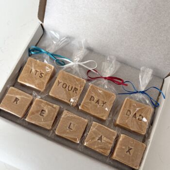 Happy Fathers Day Scottish Tablet Gift Box, 11 of 12