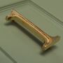 Premium Floating Engraved House Numbers In Brass Finish, thumbnail 4 of 12