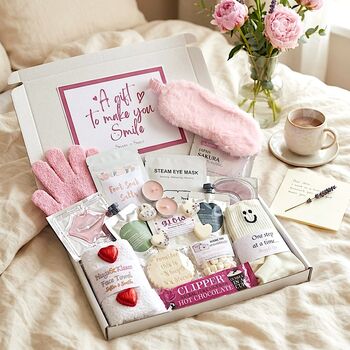 Hug In A Box Care Package,Thinking Of You, Get Well Soon, Chemotherapy Support, Sympathy, Breakup And Divorce, Self Care Gift Box For Her, 3 of 12