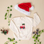 Red Tractor Cream Christmas Jumper, thumbnail 1 of 2