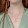 18ct Gold Scissors Charm Necklace, thumbnail 6 of 7
