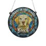 Labrador Yellow Memorial Suncatcher, thumbnail 2 of 6