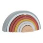 Wooden Rainbow Stacker Toy, thumbnail 2 of 5