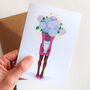 Pack Of Figures People Greeting Cards, thumbnail 4 of 12