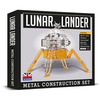 Make Your Own Lunar Lander Metal Construction Set, 2 of 8