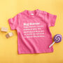 Sisters Definition T Shirt Set, thumbnail 4 of 8