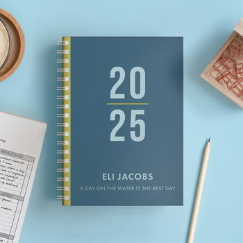 Personalised Diary And Notebook 2025, 2 of 12