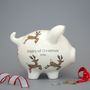 Personalised Christmas Piggy Banks, thumbnail 9 of 10