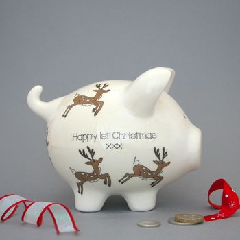 Personalised Christmas Piggy Banks, 9 of 10