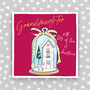 Granddaughter Christmas Card With Lots Of Love, thumbnail 1 of 3