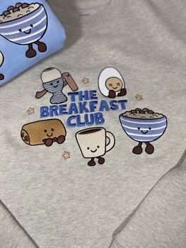 The Breakfast Club Embroidered Sweatshirt, 6 of 7