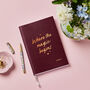 Personalised Magic Vegan Leather Notebook, thumbnail 2 of 7