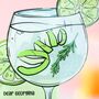 Personalised Cocktail Card, Gin And Tonic, thumbnail 3 of 6