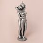 G Decor Lovers Embrace Romantic Silver 3D Candle, thumbnail 4 of 5