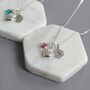 Personalised Sterling Silver Heart Necklace, thumbnail 2 of 5