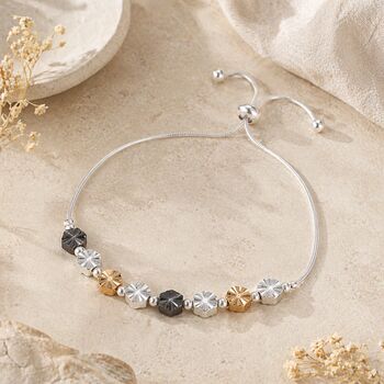 80th Birthday Drawstring Eight Disc Bracelet, 2 of 7