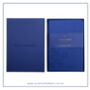 Bismillah Journal In Vegan Leather Gift Boxed | Blue, thumbnail 3 of 7
