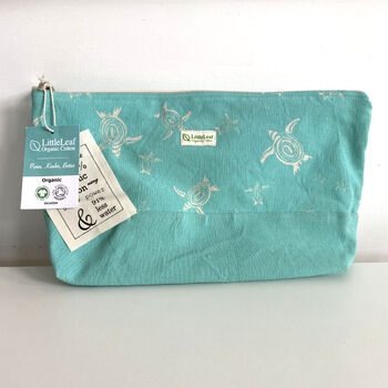 Large Washbag In Organic Cotton, 3 of 3