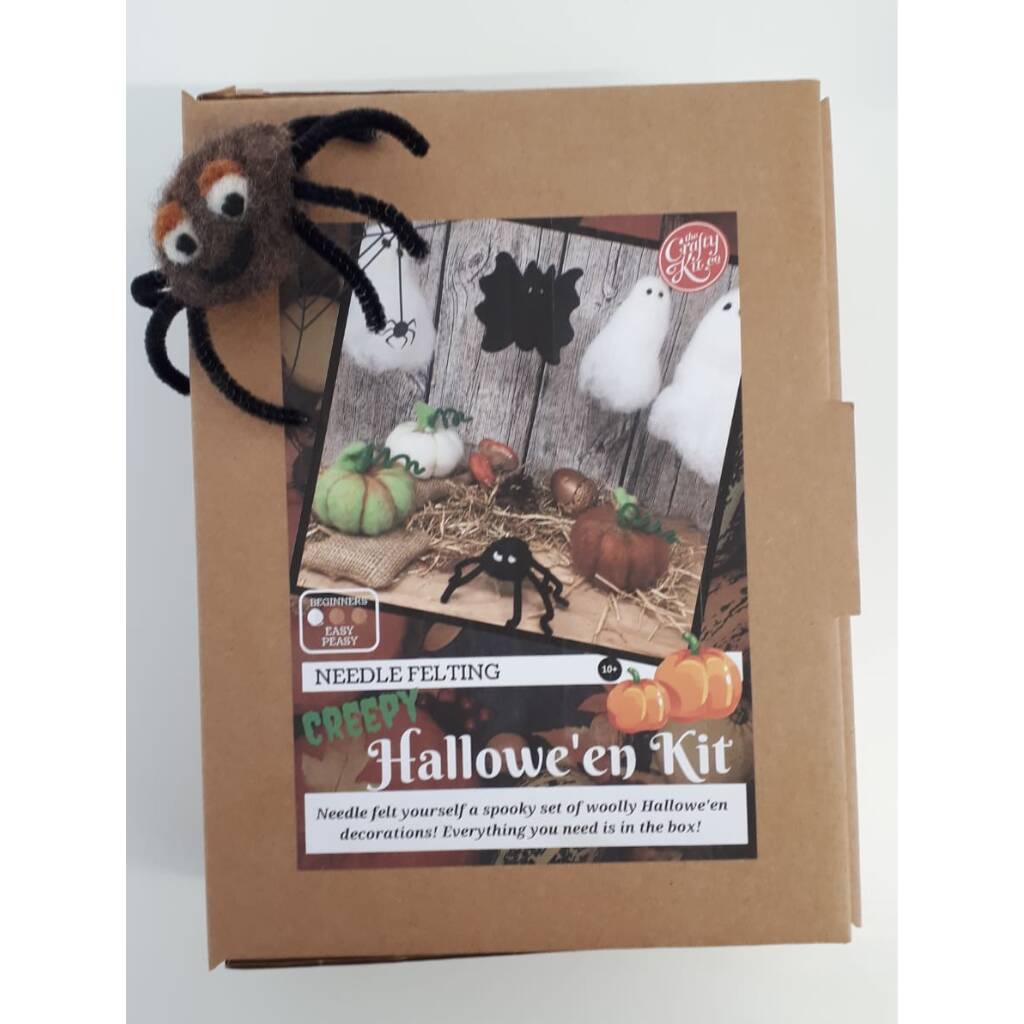 Halloween Needle Felting Craft Kit By Crafts4 Kids
