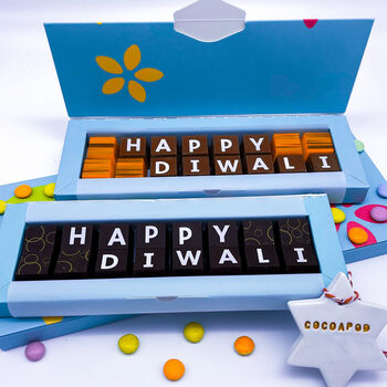 Happy Diwali Box Of Chocolates, 2 of 8
