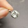 Green Amethyst Silver Necklace: February Birthstone, thumbnail 11 of 12