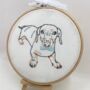 Sausage Dog Embroidery, thumbnail 5 of 8