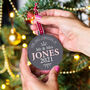Personalised First Christmas As Mr And Mrs Bauble, thumbnail 3 of 10