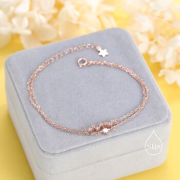 Double Layer Starburst And Constellation Bracelet, 4 of 11